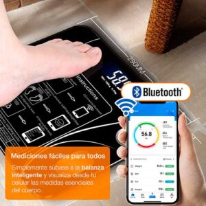 Balanza inteligente con Bluetooth