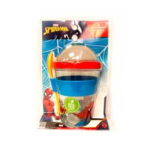 Vaso para Yogurt Yogurera Spiderman Marvel Original