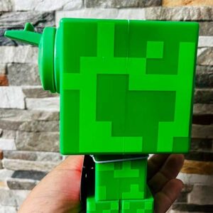 Botella de agua tomatodo 3D Minecraft Sipper 490ml