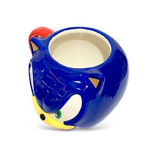 Taza 3D Cerámica Sonic Scool 500 ml