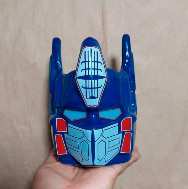 Taza 3D de Transformers Optimus Prime 450 ml