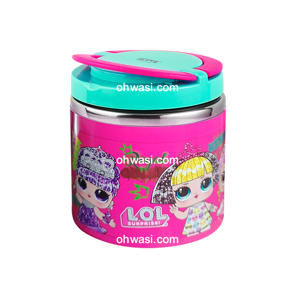 Termo Comida Infantil Scool 600 ml Lol Omg Fucsia