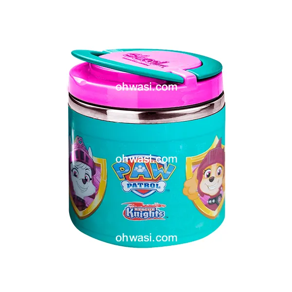 Termo Comida Infantil Scool 600 ml Paw Patrol Skye Turquesa