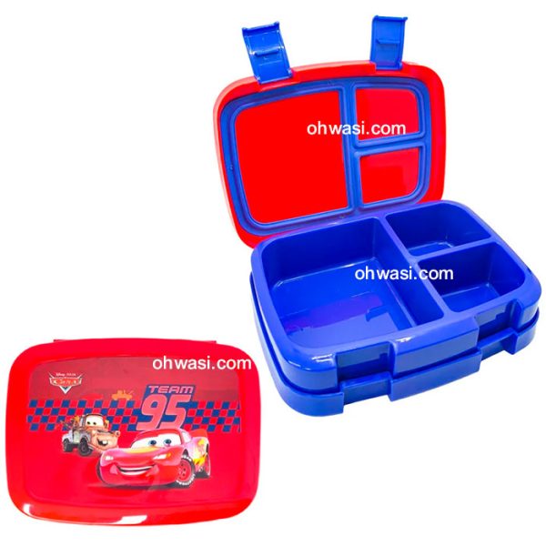 Taper antiderrame de comida para niño Cars