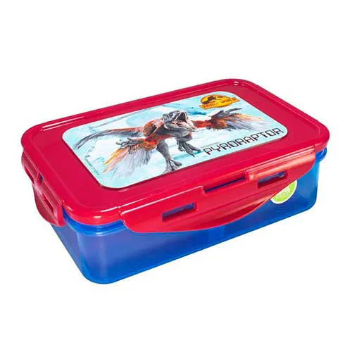 Taper Hermético con Divisiones Jurassic Park 640ml