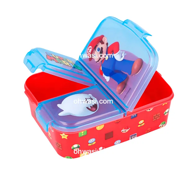 Taper infantil Mario Bros XL con 4 divisiones