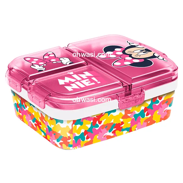 Taper infantil Minnie XL con 4 divisiones