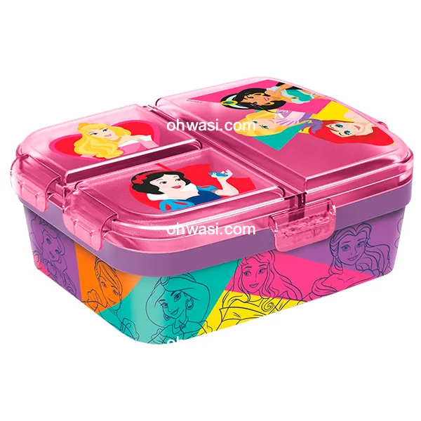 Taper infantil Princesas XL con 4 divisiones